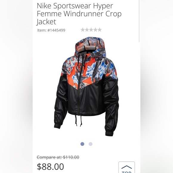 Nike Jackets & Blazers - NWT Nike Hyper Femme Windbreaker